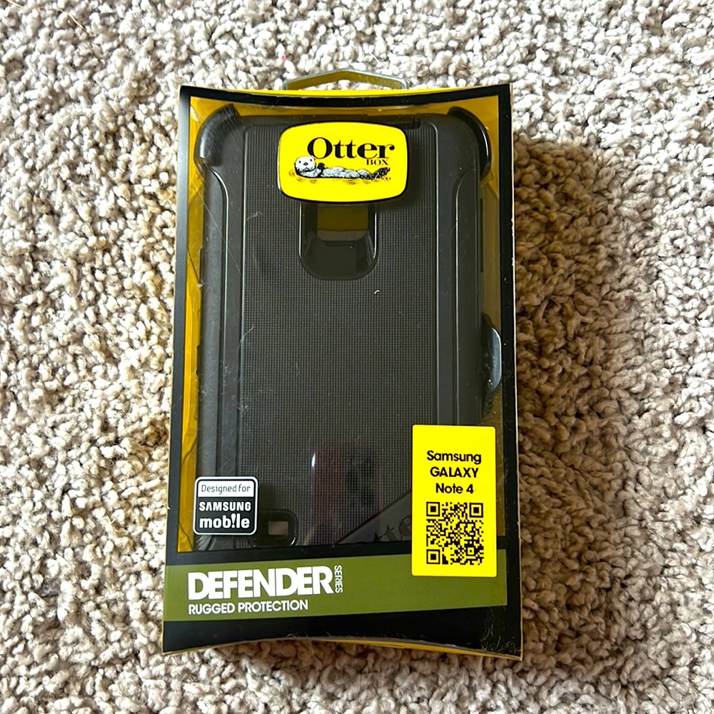 New Samsung galaxy note 4 Otter box defender rugged protection